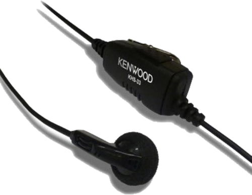 KHS-33, Écouteur/microphone avec Ptt