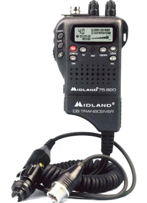 75-822, Radio CB Portatif Midland