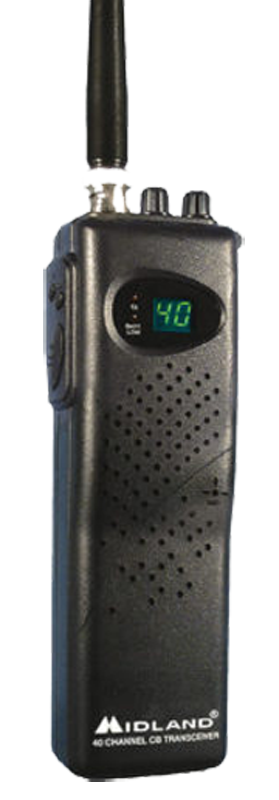 75-785, Radio CB Portatif Midland